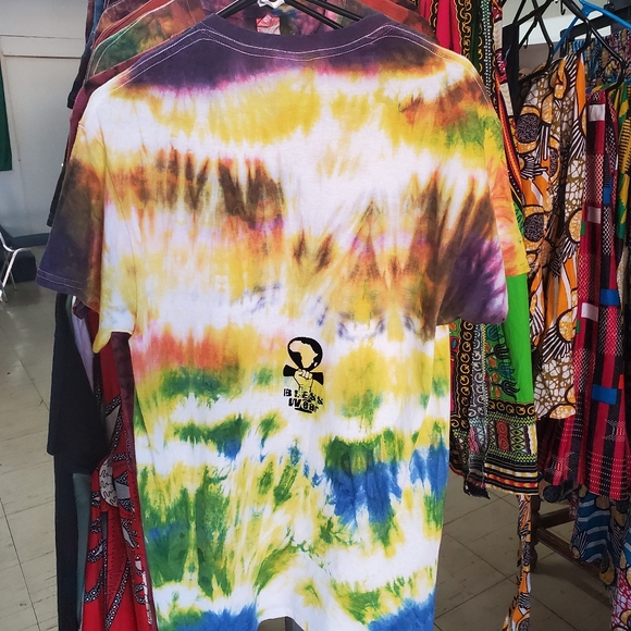 Tie Dye "Marcus Garvey" Tee Shirt - Picture 2 of 2